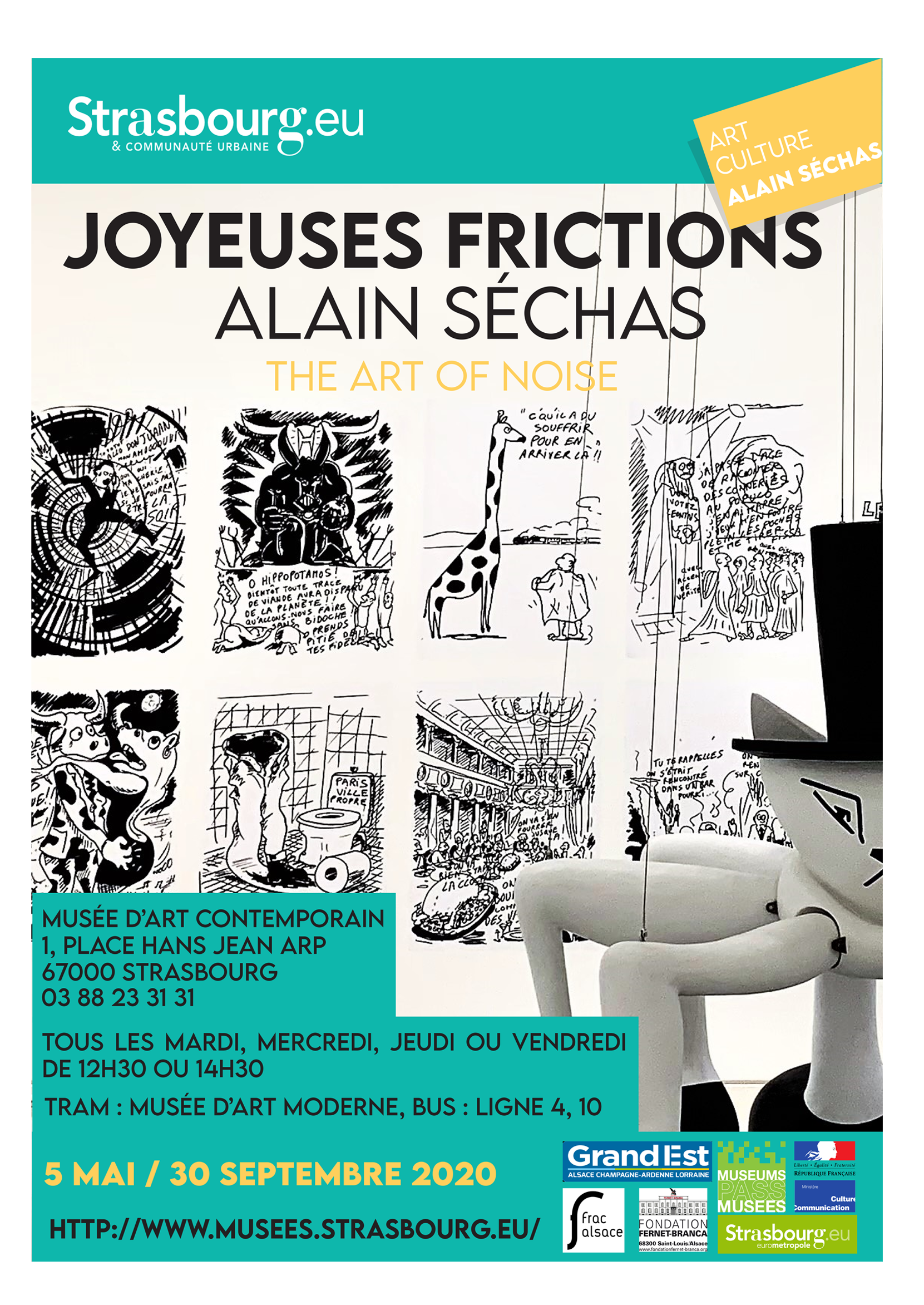 Présentation affiche "Joyeuses frictions" - portfolio